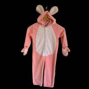 Miniwear 36 months Pink Fleece One Piece Bunny Rabbit Costume‎ Dress Up Easter